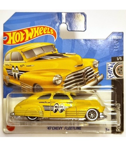 Hot Wheels 47 Chevy Fleetline Moon Eyes Rod Squad